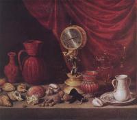 Pereda, Antonio De - Stiil-life with a Pendulum